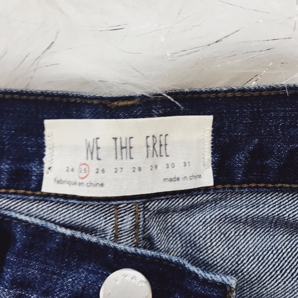 Free People Distressed Shorts - Picture 4 of 4